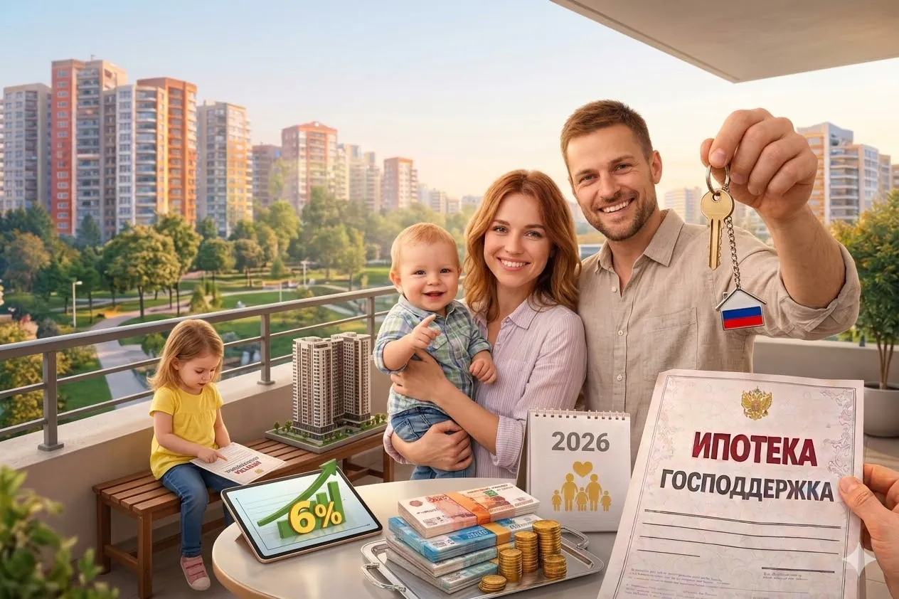 Как мы купили квартиру по программе «Семейная ипотека» в Краснодаре