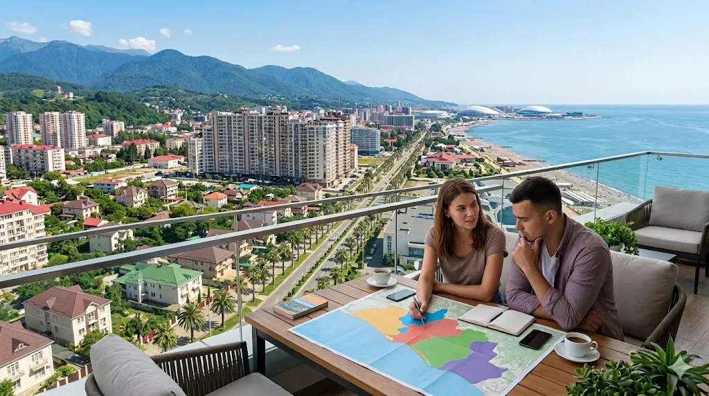 Районы Сочи для проживания: как выбрать лучший для себя?