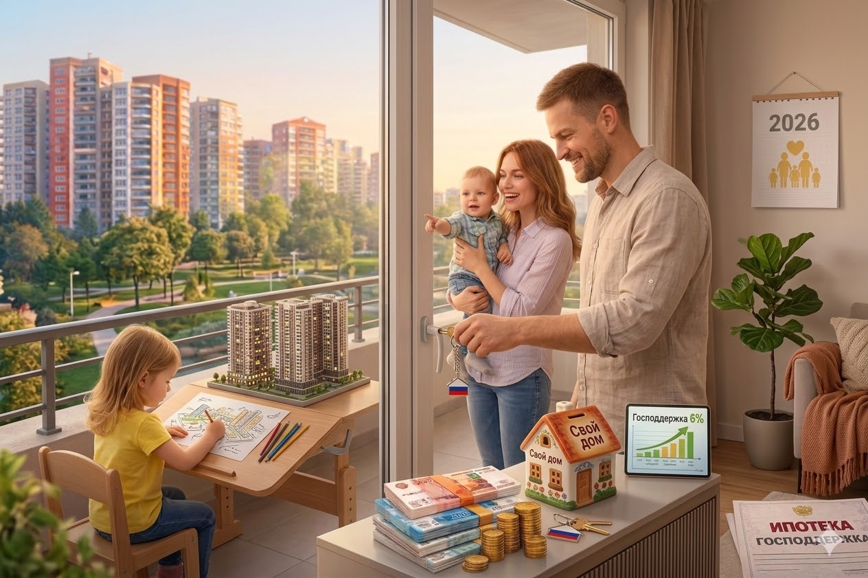 Как мы купили квартиру по программе «Семейная ипотека» в Краснодаре