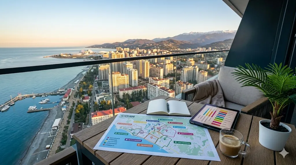 Какой район Сочи самый лучший для проживания