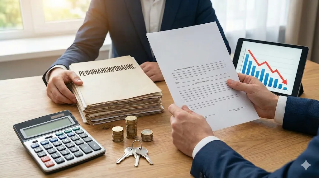 Рефинансирование ипотеки