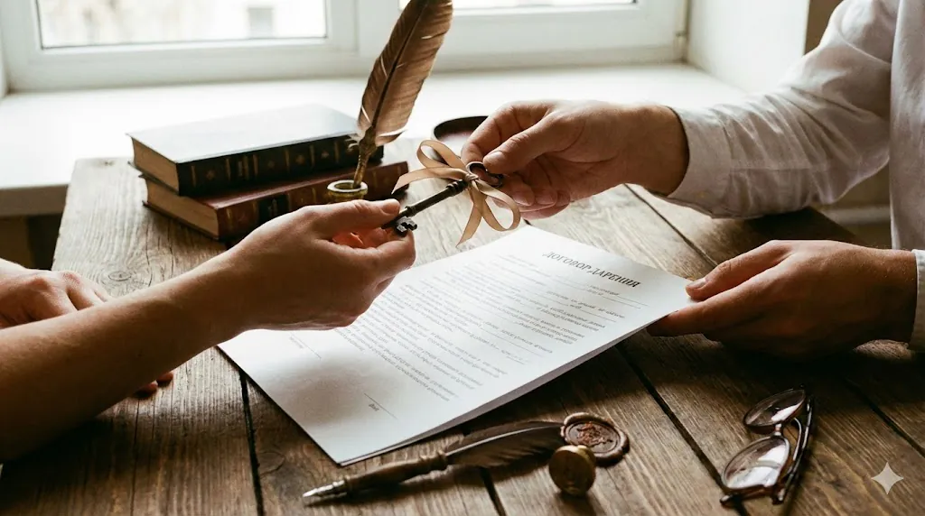 Как правильно оформить договор дарения