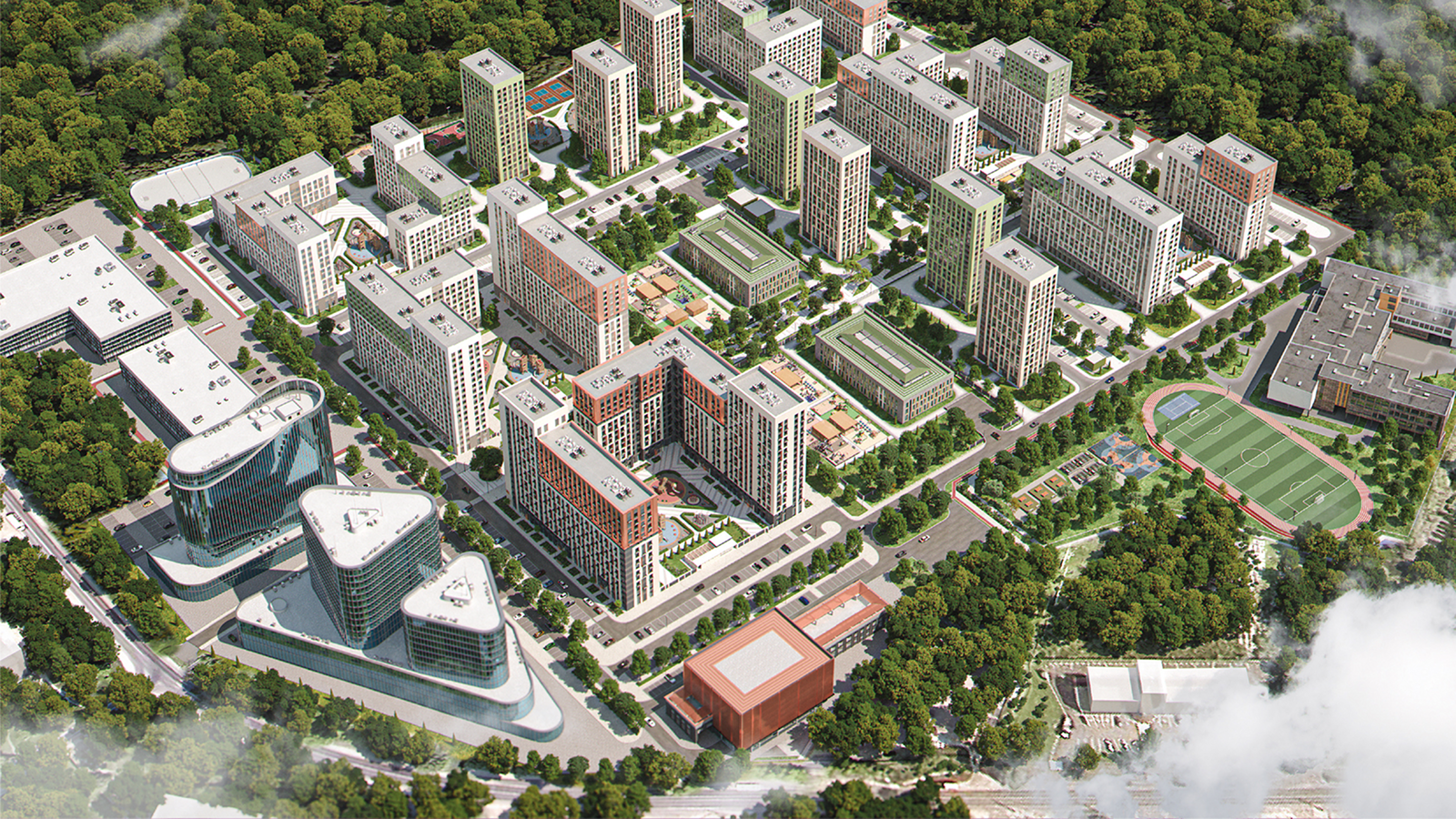 Генплан Городской бор