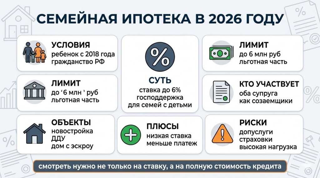 Понимание программы «Семейная ипотека»