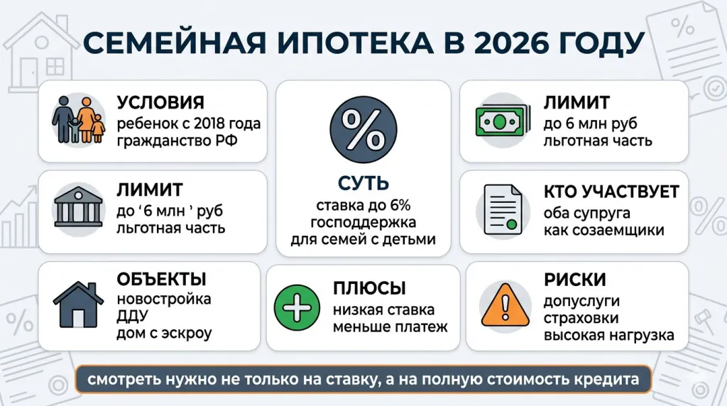 Понимание программы «Семейная ипотека» Понимание программы «Семейная ипотека»