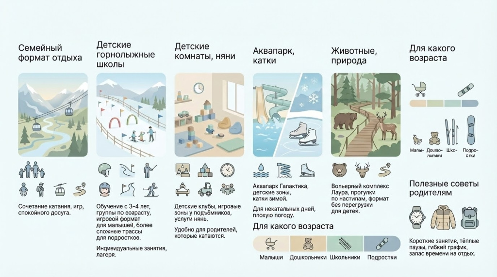 Отдых с детьми в Красной поляне