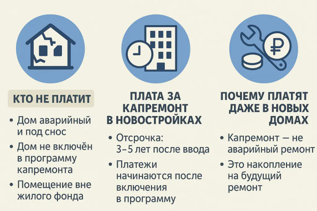 платят ли за капремонт в новостройках платят ли за капремонт в новостройках