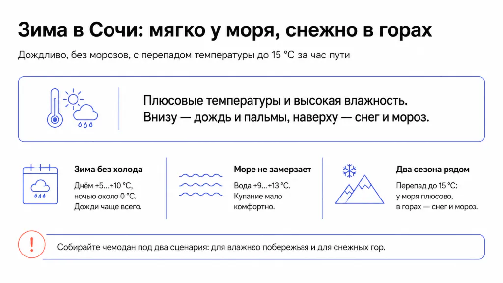 Особенности зимнего климата