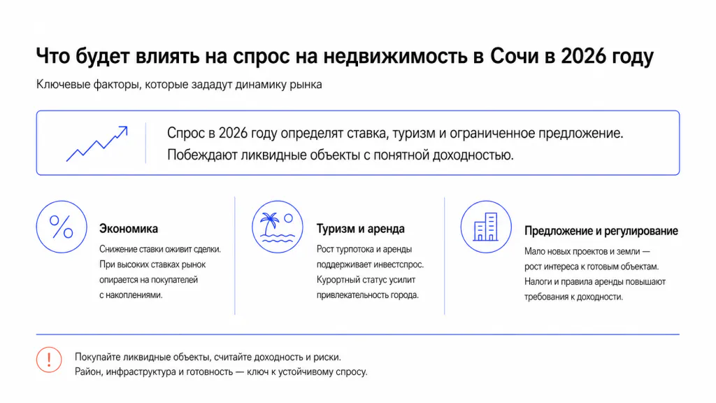 Факторы, которые будут влиять на спрос в 2026 году