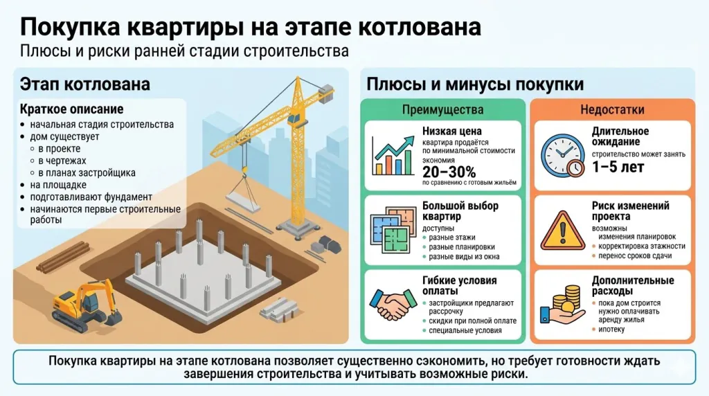 Основные этапы строительства и их особенности