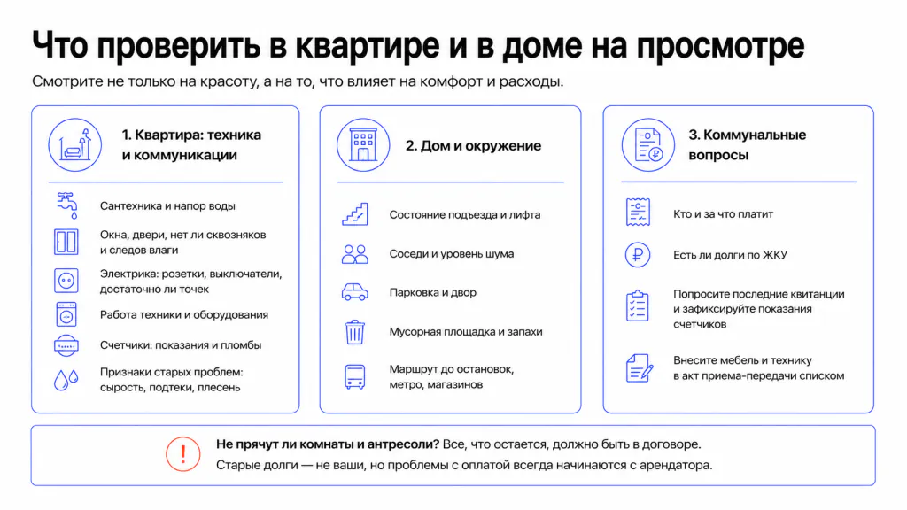 Что смотреть на показе квартиры Что смотреть на показе квартиры