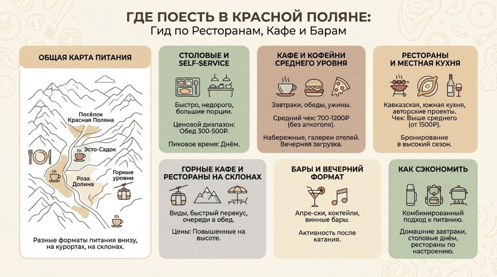 Где поесть: рестораны, кафе, бары