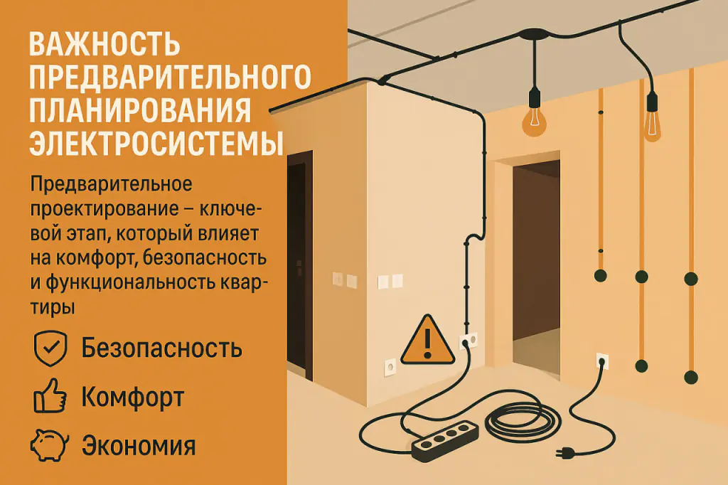 Планирование электросистемы Планирование электросистемы