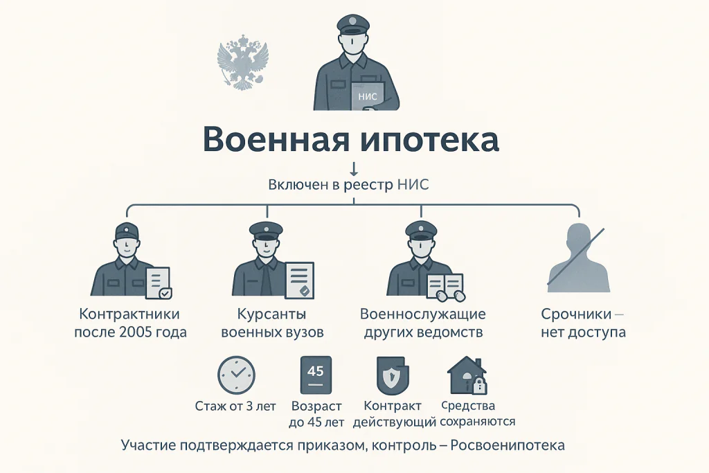 Военная ипотека_ Кто может пользоваться