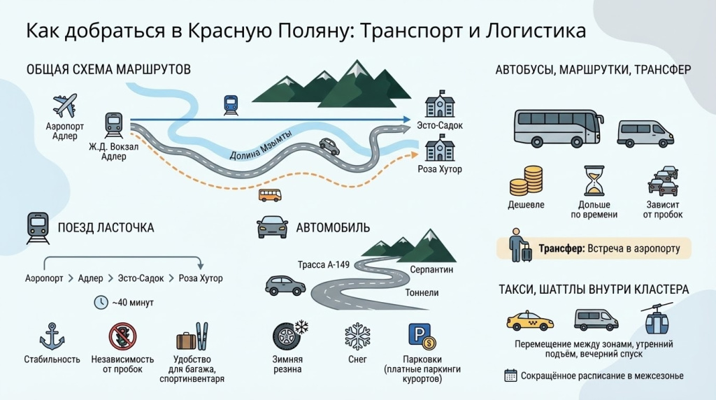 Как добраться: транспорт, логистика
