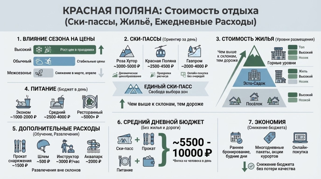 Сколько стоит отдых и ски-пассы