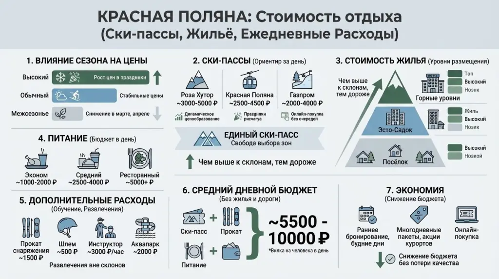Сколько стоит отдых и ски-пассы