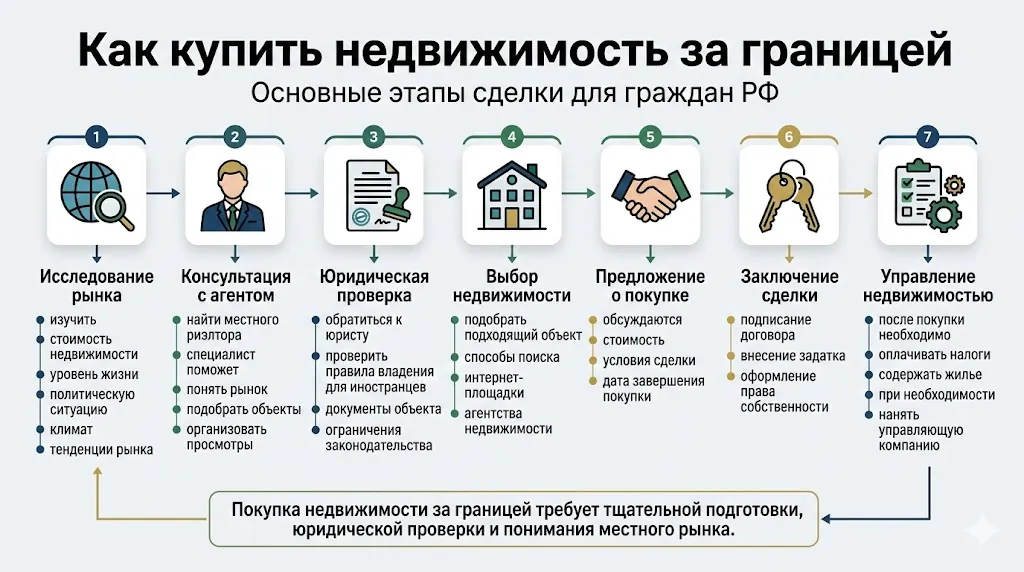 Как купить недвижимость за границей
