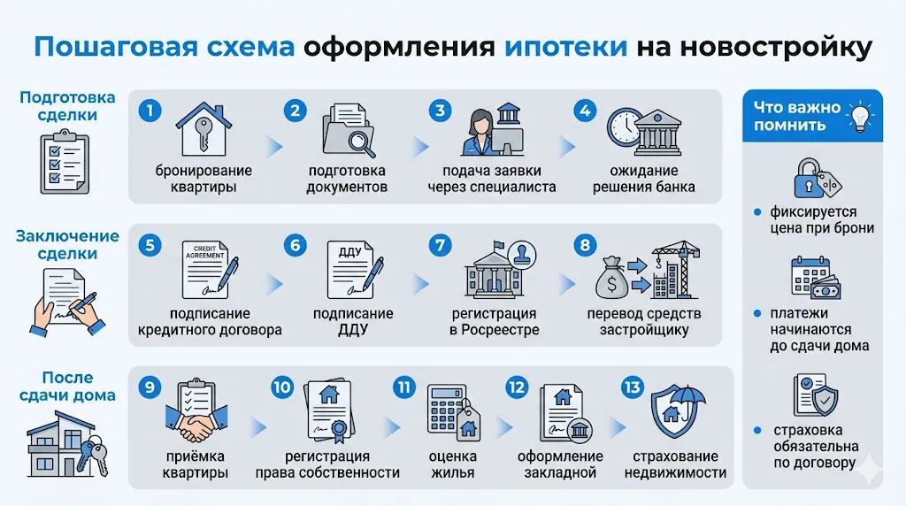 Что нужно чтобы оформить ипотеку на квартиру