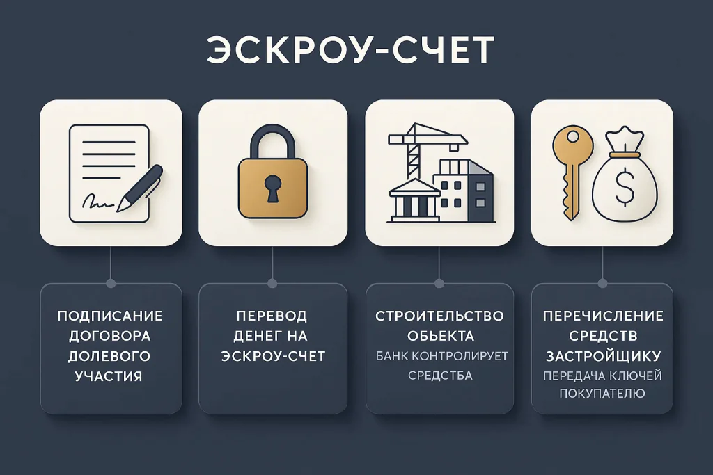 Как работает эскроу-счет при покупке квартиры