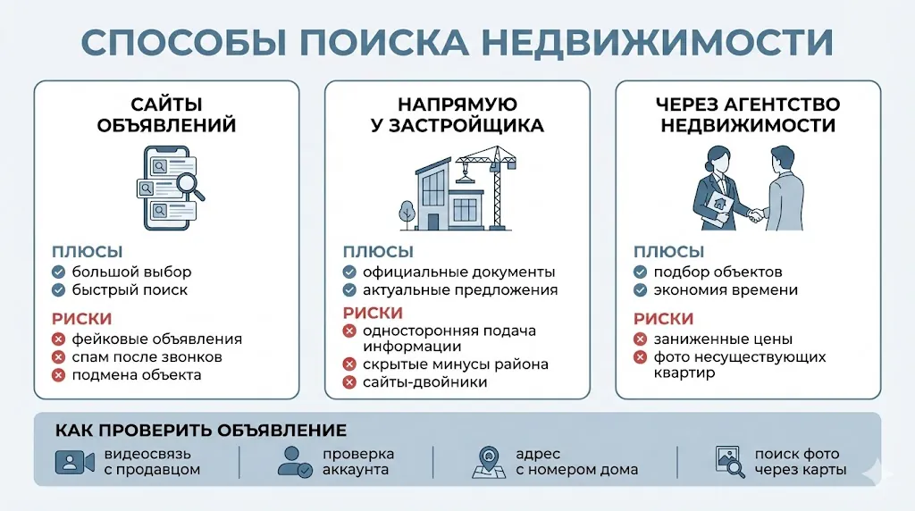 Способы поиска недвижимости в Сочи