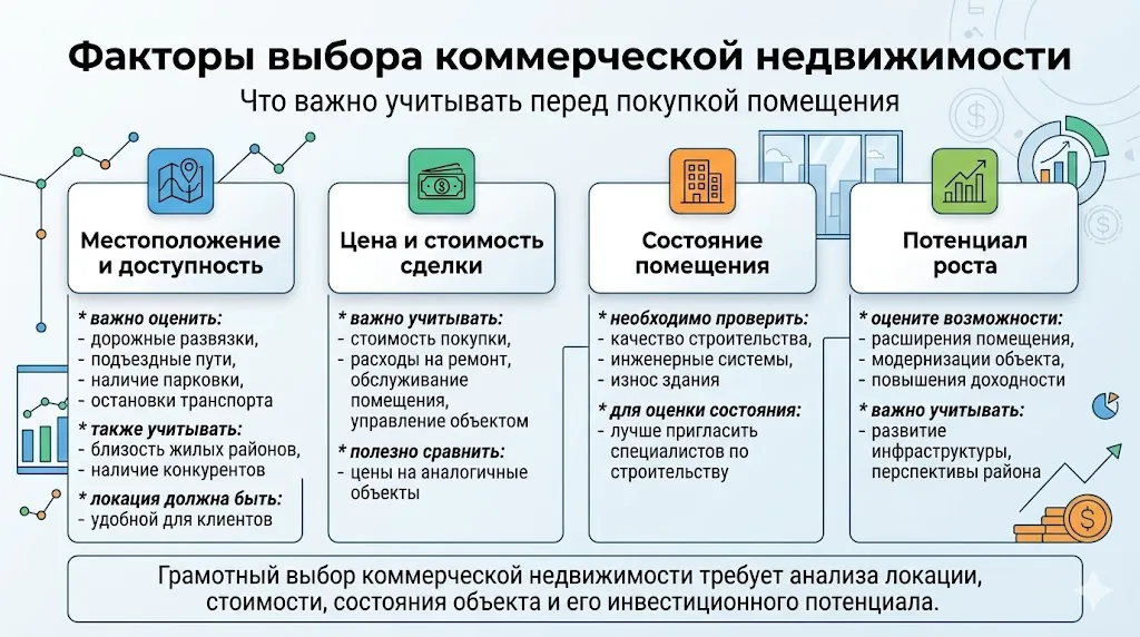 порядок покупки коммерческой недвижимости