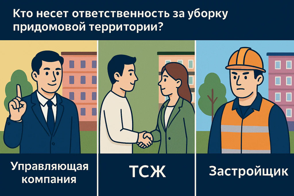 кто отвечает за уборку придомовой территории многоквартирного дома кто отвечает за уборку придомовой территории многоквартирного дома