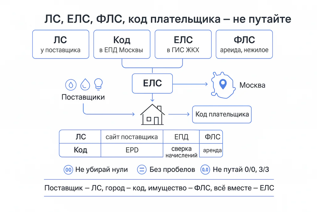 Как узнать лицевой счет