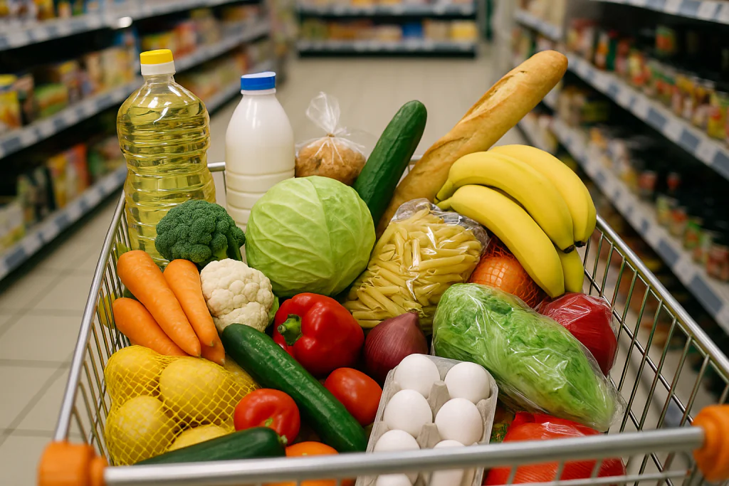 Продуктовая корзина в Краснодаре