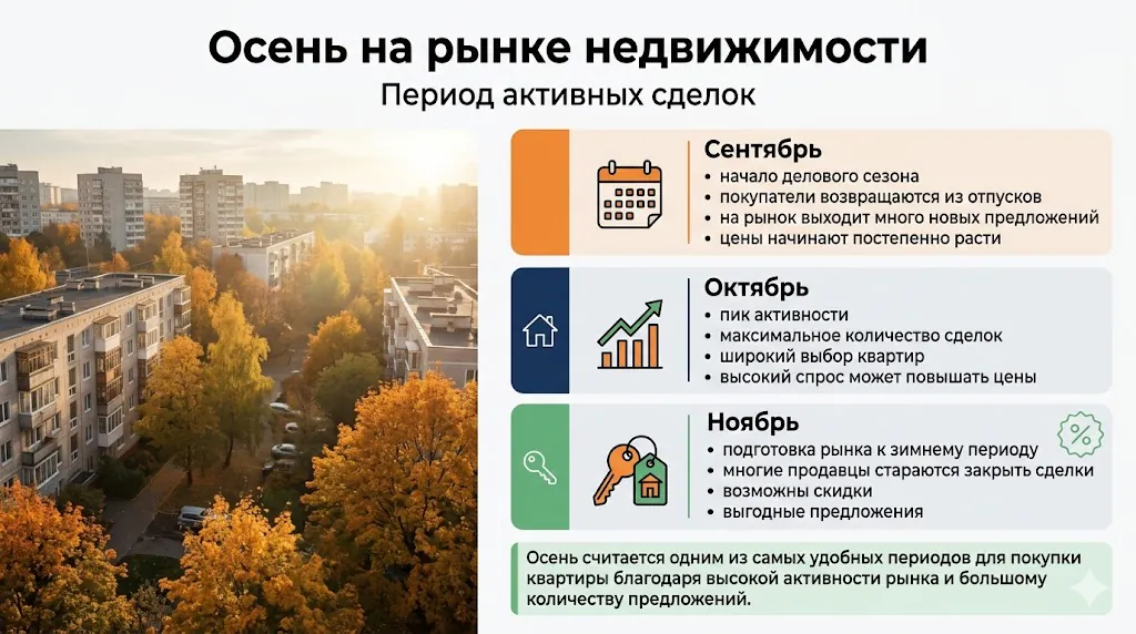 Осень на рынке недвижимости