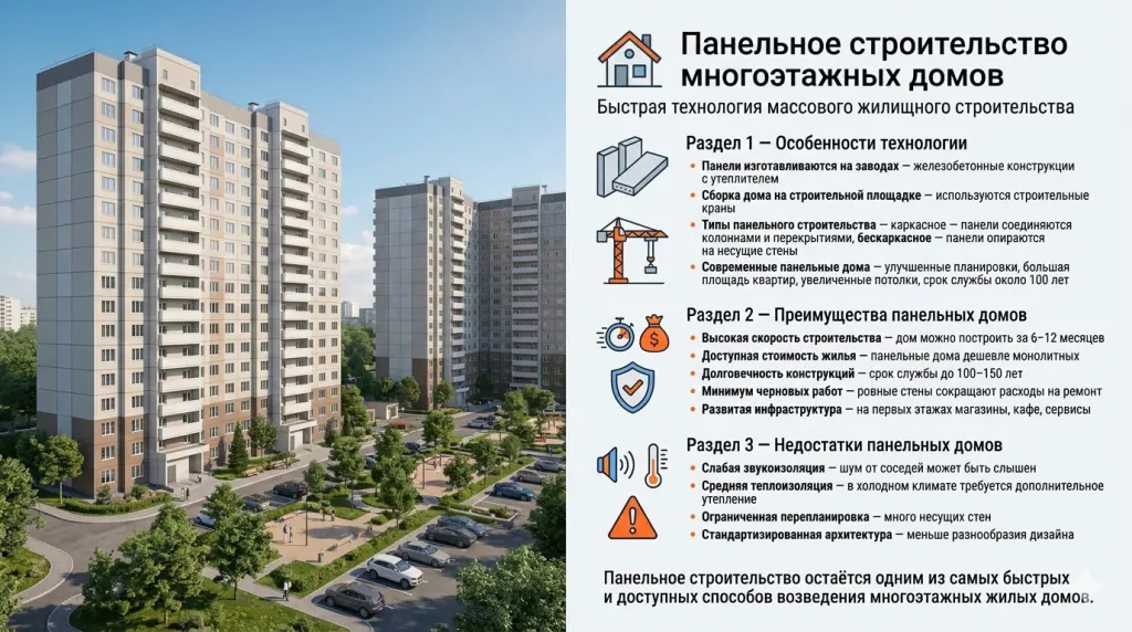 Панельное строительство