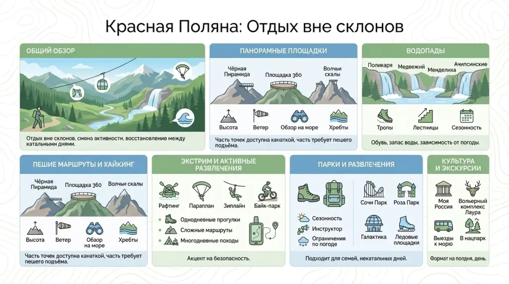 Что посмотреть и чем заняться помимо катания