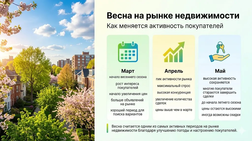 Весна на рынке недвижимости