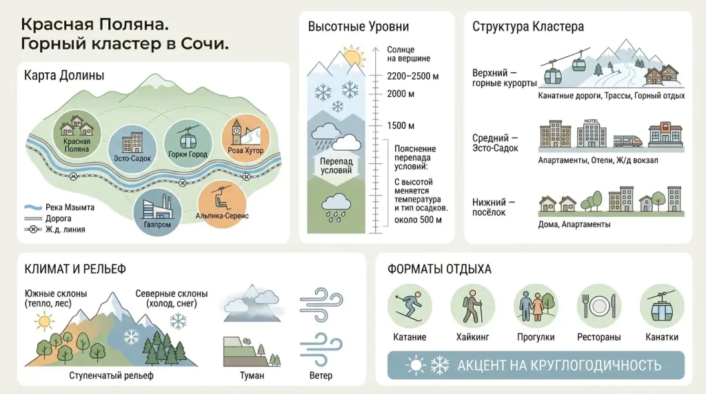 Общая информация о Красной Поляне