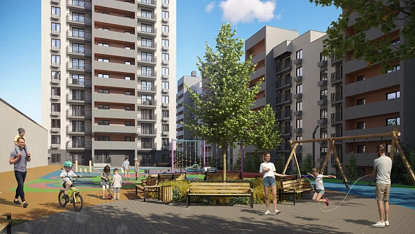 Благоустроенная территория